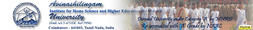 Avinashilingam Institute for Home Science and Higher Education For Women